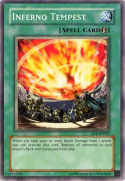 Inferno Tempest EP1-EN007 Yu-Gi-Oh! Exclusive Pack Yu-Gi-Oh Limited NM/M - Image 1