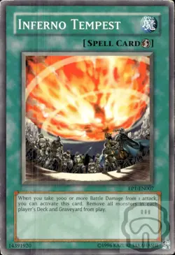Inferno Tempest EP1-EN007 Yu-Gi-Oh! Movie Exclusive Pack Yu-Gi-Oh Limited NM/M - Image 2