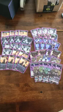 Union Arena English TCG Dark Triad Purple Black Clover Deck - Image 1