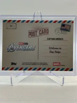 2026 Topps Brooklyn Collection Marvel Postcard Gold #WB-1 Bay Ridge /50 - Image 2