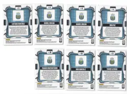 2026 Panini Prizm FIFA World Cup Argentina Team Lot 7 Cards Base Soccer Cards - Image 2