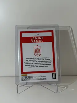2025-26 Panini Donruss Road to FIFA World Cup - Lamine Yamal #10 - Image 2