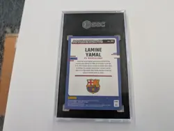 2023-2024 Donruss #25 Lamine Yamal The Rookies RED SGC 9 Grade - Image 2
