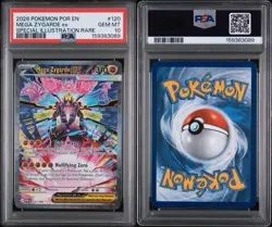 2026 POKEMON POR EN-PERFECT ORDER #120 MEGA ZYGARDE EX PSA 10 - Image 3