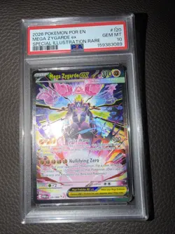 2026 POKEMON POR EN-PERFECT ORDER #120 MEGA ZYGARDE EX PSA 10 - Image 4