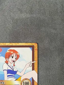 1999 Vintage One Piece Carddass Hyper Battle Nami C09 Bandai Japan Card Near Min - Image 5