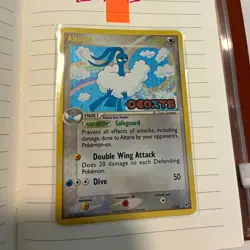 Nintendo Pokemon TCG EX Deoxys 3-Card Lot Altaria 1/107 Holo Promo (for buyer) - Image 1