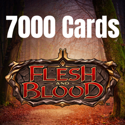 7,000 + Flesh and Blood Common and Token Cards Bulk Lot - Image 1