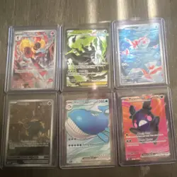 Pokemon TCG Pitch Black Holo Full Art 6-Card Wailord + More - Image 1