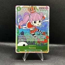 Perona OP12-034 Legacy of the Master Foil One Piece Trading Card - Image 1
