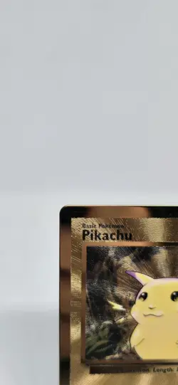 Pokemon TCG Celebrations Pikachu Gold Metal Card 58/102 LP/MP - Image 2