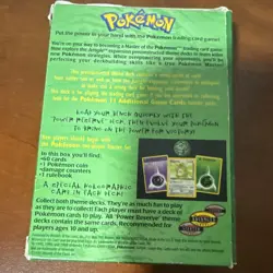 Pokemon TCG Jungle Power Reserve Theme Deck 60 Cards WotC 1999 English - Image 2