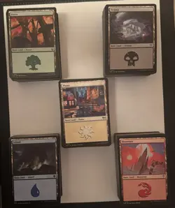 500 Basic Lands MTG - 100 of Each Color! Magic The Gathering Bulk Lot Set Mana - Image 2
