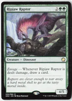 Magic Ripjaw Raptor Magic Game Night 2019 [GN2 - 50] NM Rare - Image 1