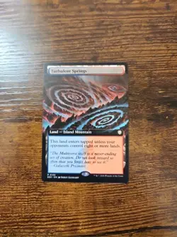 Turbulent Springs (Extended Art) Commander: Secrets of Strixhaven Regular - Image 1