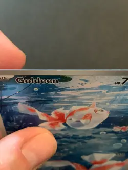 Goldeen 087/084 - Illustration Rare - Pitch Black - Pokemon TCG - Minor Defect - Image 2