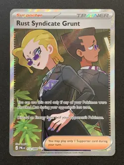 Rust Syndicate Grunt 112/084 - Ultra Rare - Pitch Black - Pokemon TCG - Image 1
