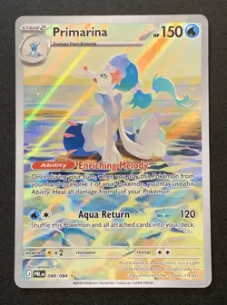 Primarina 088/084 - Illustration Rare - Pitch Black - Pokemon TCG - Image 1