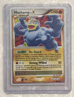 Machamp LV.X 98/100 Stormfront Holo English Pokemon TCG 150 HP Level Up 2008 - Image 1