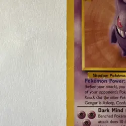 Pokemon TCG Gengar 20/62 Fossil Rare Stage 2 80 HP Unlimited English Regular - Image 5