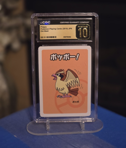 Pidgey | 2019 Pokemon Playing Cards Old Maid (Japanese) | CGC PRISTINE 10 - Image 1