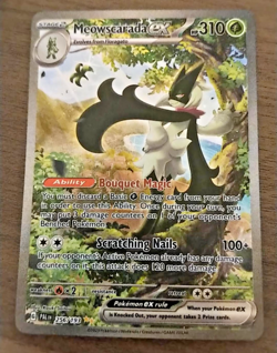 Pokemon TCG Meowscarada ex 256/193 Sv02: Paldea Evolved - Image 1