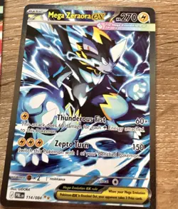 The Pokemon Company Mega Zeraora EX 114/084 PBL Full Art Holo 270HP CGC - Image 3