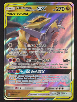 2019 Garchomp & Giratina GX 146/236 Tag Team Unified Minds Pokemon TCG Card - Image 1