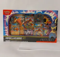 Sealed Pokemon Mega Lucario ex Figure Collection. - Image 1