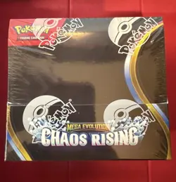Chaos Rising Booster Box English Sealed 36 Packs Pokemon Mega Evolution - Image 1