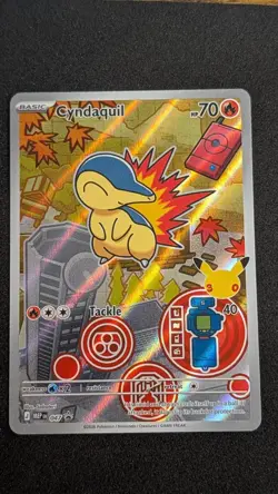 Cyndaquil 047 Promo ME: Mega Evolution Promo Pokemon Holo Near Mint - Image 2