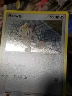 Pokemon Tcg MEOWTH 69/112 FireRed & LeafGreen Reverse Holo Common MINT Vintage - Image 5