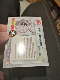 Carta Pokemon Topps Cloyster #91 Holo Foil Ita - Image 4