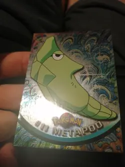 Carta Pokemon Topps Metapod #11 Holo Foil Ita NM- - Image 2