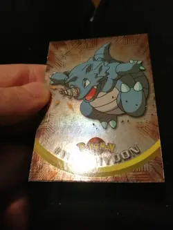 Carta Pokemon Topps Rhydon #112 Rainbow Holo Foil Ita NM- - Image 2