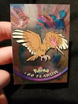 Carta Pokemon Topps Fearow #22 Rainbow Holo Foil Ita PL - Image 1