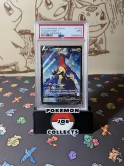2022 POKEMON SWORD & SHIELD ASTRAL RADIANCE #TG23 FULL ART/GARCHOMP V PSA 9 - Image 1