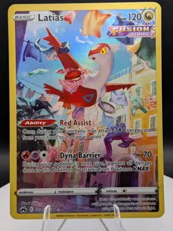 Pokemon TCG: Crown Zenith Galarian Gallery GG20/GG70 Latias Holo Ultra Rare (NM) - Image 1