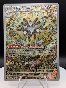 Pokemon TCG: S&V Black Star Promo (159) Magneton Illustration Rare (NM) - Image 1