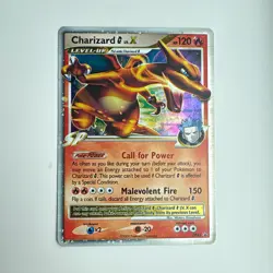 Pokemon TCG Charizard G Lv.X DP45 Diamond and Pearl 2009 English Holo Promo SP - Image 1