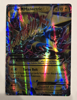 The Pokemon Company M Manectric EX 24/119 XY Phantom Forces Ultra Rare Holo EN - Image 1