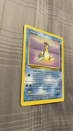 Pokemon TCG Lapras 25/62 Fossil Non-Holo Rare NM - Image 2