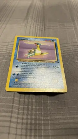 Pokemon TCG Lapras 25/62 Fossil Non-Holo Rare NM - Image 3