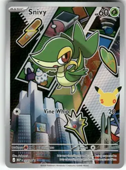 Snivy 049 Promo ME: Mega Evolution Promo Pokemon Holo Near Mint - Image 1
