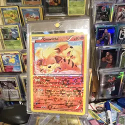 Pokemon TCG Growlithe RC4/RC25 Legendary Treasures RC Reverse Holo 80 HP ENG - Image 1