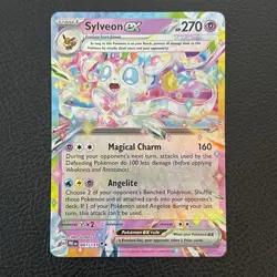 Pokemon Prismatic Evolutions #041/131 Sylveon ex Double Rare NM - Image 1