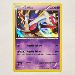 Latias 30/30 XY Trainer Kit Latias & Latios Holo Rare Eng HP100 2015 - Image 1
