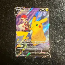 The Pokemon Company Pikachu V TG16/TG30 Lost Origin TG Ultra Rare Holo ENG 190 - Image 1