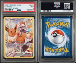 Eevee TG11/TG30 Swsh09: Brilliant Stars Trainer Gallery Holo - PSA 9 MINT - Image 3
