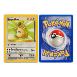 1999 Vintage Pokemon Kangaskhan Base Set Jungle Non-Holo Rare #21/64 LP-MP - Image 3